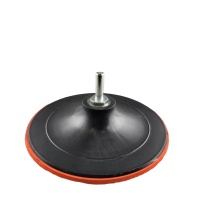 Тарелка опорная 3x100 мм для УШМ, с липучкой, с цилиндрическим хвостовиком, "MAXIMUM" 09448