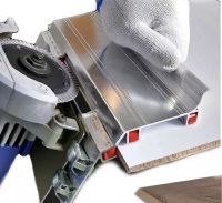 инструмент для резки фаски на плитке под углом 45 градусов, 250/100 мм, алюминий. оптом