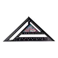 Угольник плотницкий 300 мм, 12", алюминиевый, метрический, "MAXIMUM" MX 13896