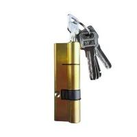 Личинка для замка 95 мм, цилиндровый механизм со смещением